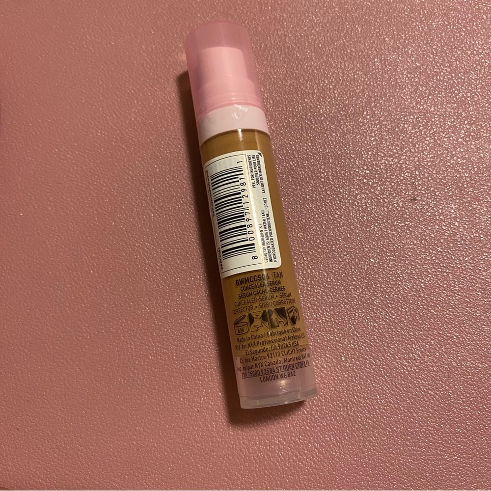 NWT NYX Bare With Me Hydrating Face & Body Concealer Serum - Tan - Picture 2 of 3